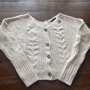 NEW Moon & Madison Cropped Knit Sweater- S